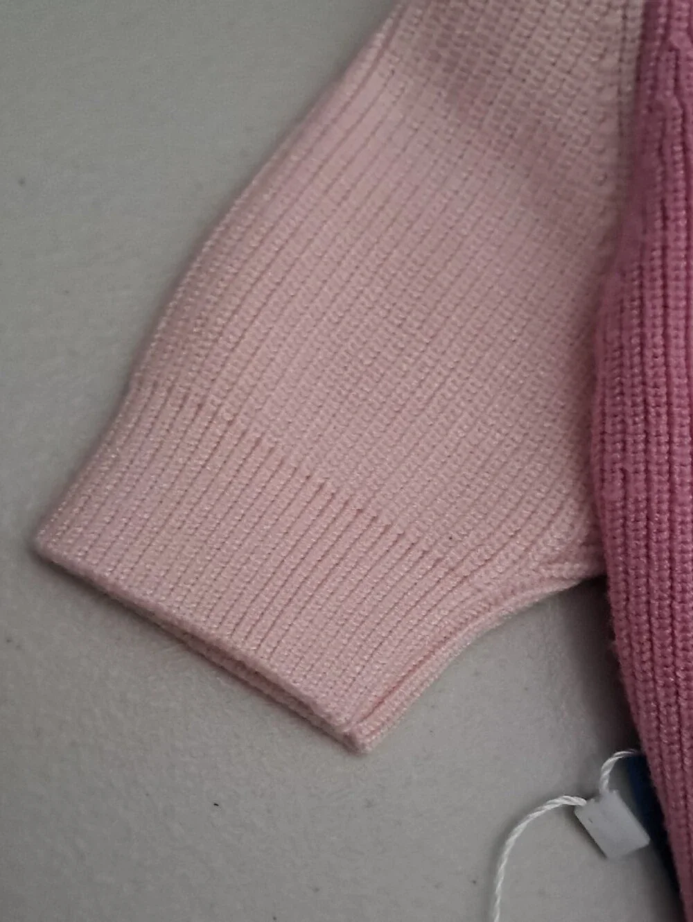 Pink Knit Hooded Dog Sweater Size Small 4-8 Pounds